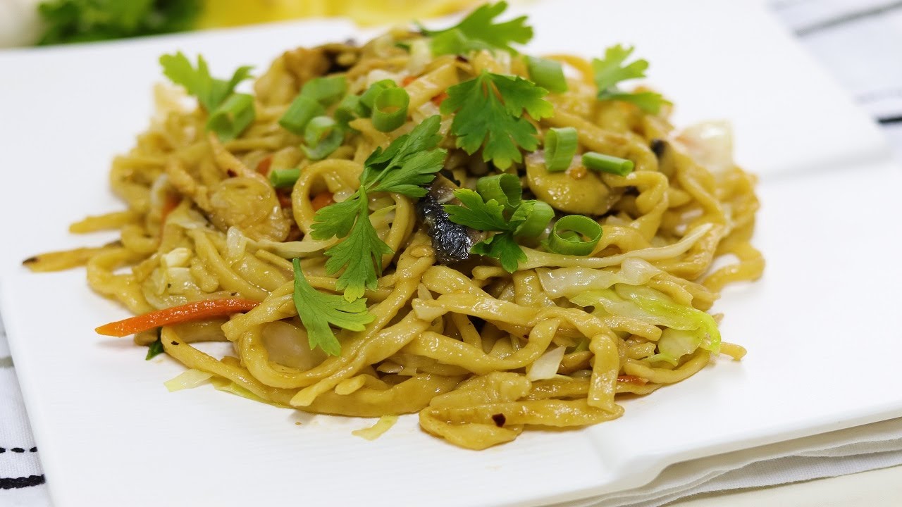 STIR FRY FRESH EGG NOODLES YouTube
