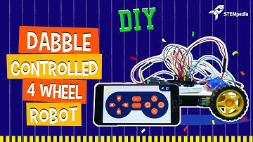 Make Your Own Bluetooth Controlled Arduino 4 Wheel Drive (4WD) Robot Car | DIY Projects