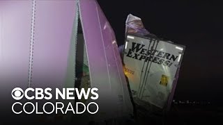 Southbound I-25 reopens after closure due to crash involving semis