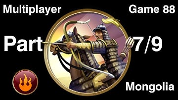 Civilization 5 Multiplayer 88: Mongolia [7/9] ( BNW 6 Player Free For All) Gameplay/Commentary