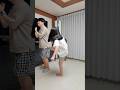 초딩딸의 발차기 테스트 ㅋㅋㅋㅋ 반전주의