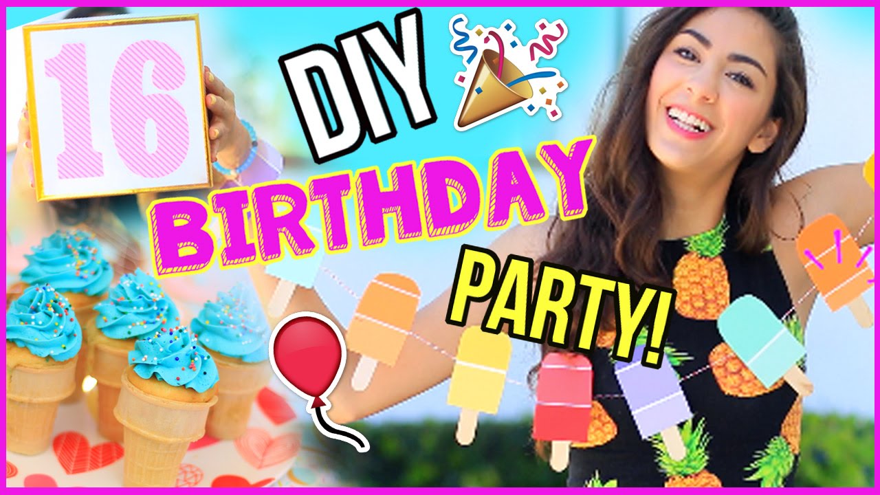 Birthday DIY'S! Treats, Gifts, and More!