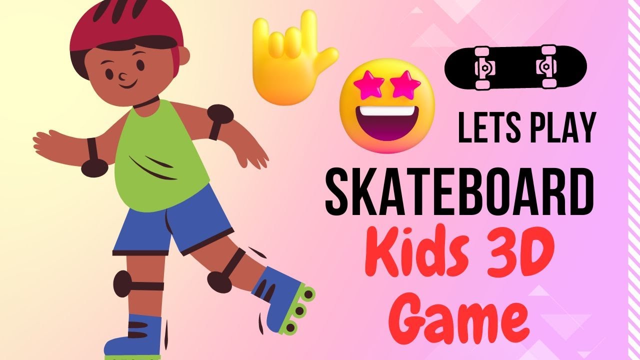 Skating Racer Kids Race Game Animated Race 3D | The KIds Player ...