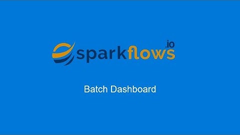 How to Create a Batch Dashboard | Visualization