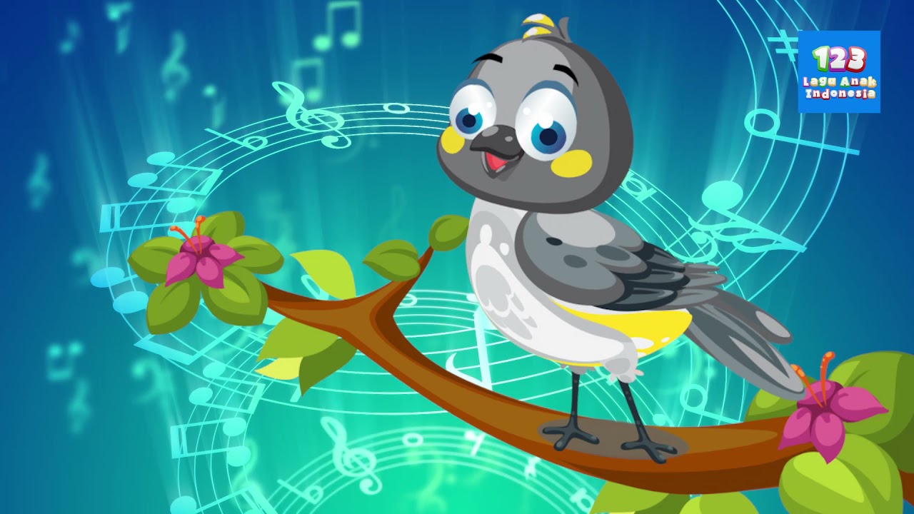 Lagu Anak Anak | Burung Kutilang | Ciptaan Ibu Sud | YouTube Kids | 123 Lagu Anak Indonesia