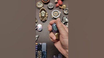 Stress-relief EDC incorporating three play modes. #fidgetspinner #edc #metal #top #jzedc