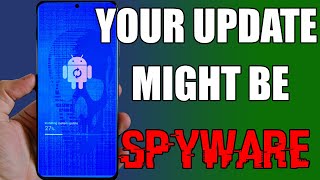 That System Update May Contain Spyware!  #Shorts
