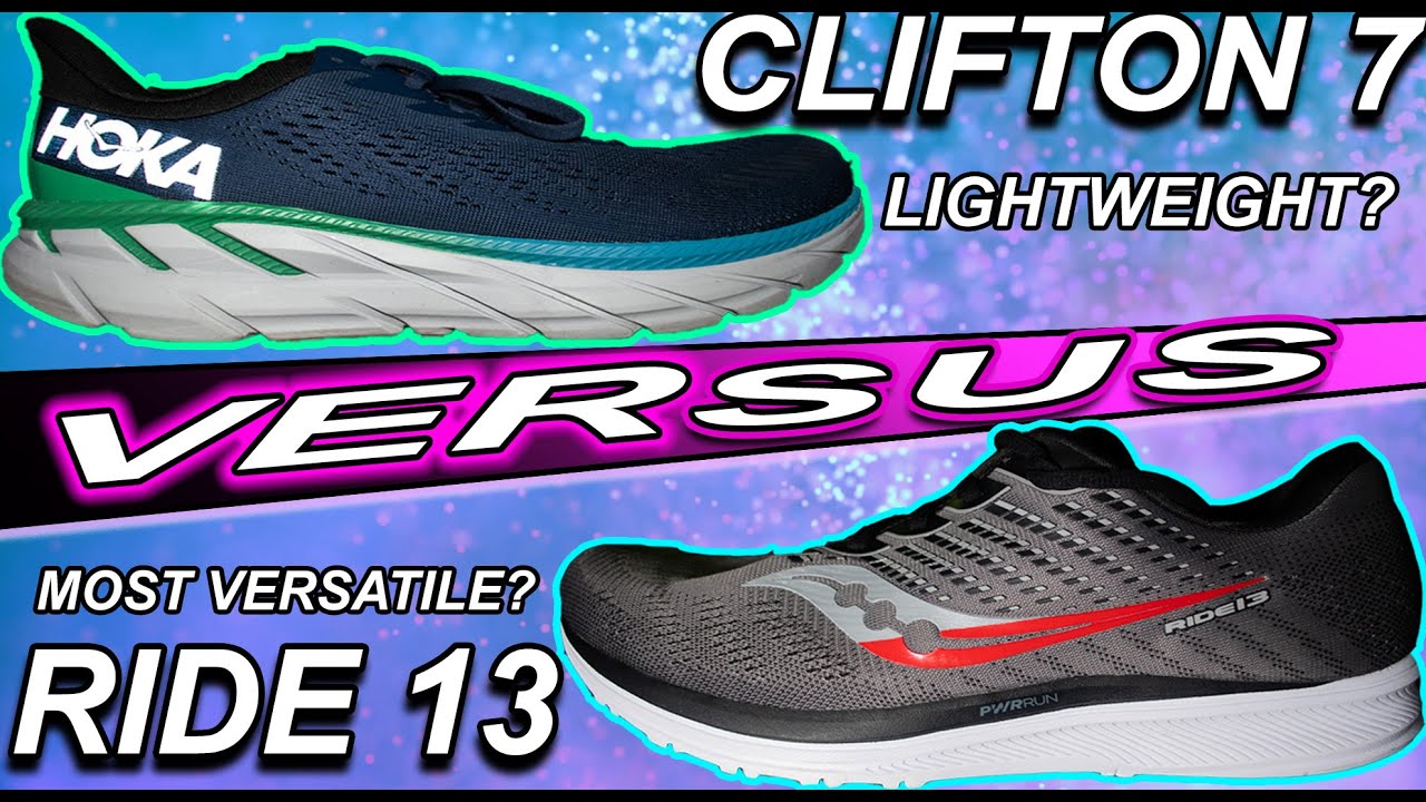 Clifton 7 vs Ride 13 // Daily Trainer 