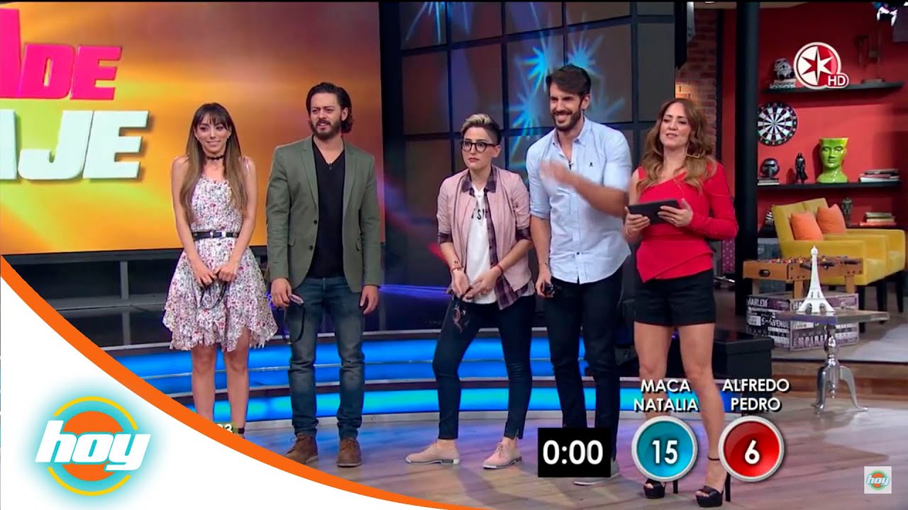 Alfredo Gatica humillado por Maca y Natalia en la Pista de adivinaje
