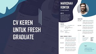 Membuat CV Keren untuk Fresh Graduate dengan Powerpoint [Free template]