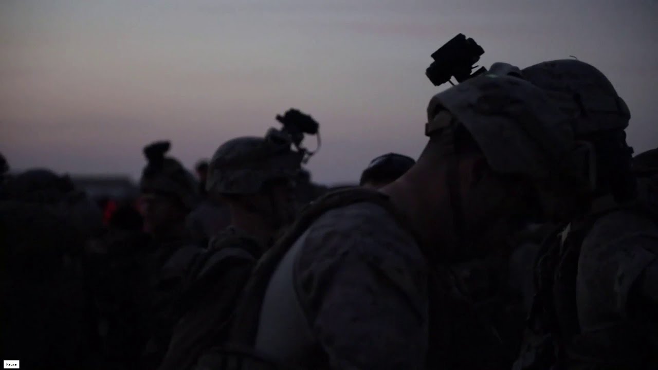 صور للقوات الأميركية التي اتجهت إلى بغداد لحماية السفارة