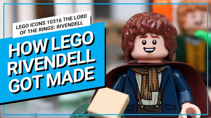 Lego seigneur des anneaux fondcombe Rivendell Lord Ring 10316