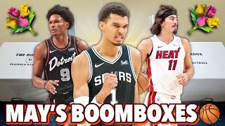 MAY FLOWERS!  Opening May's Elite, Platinum, & MidEnd Basketball Boomboxes