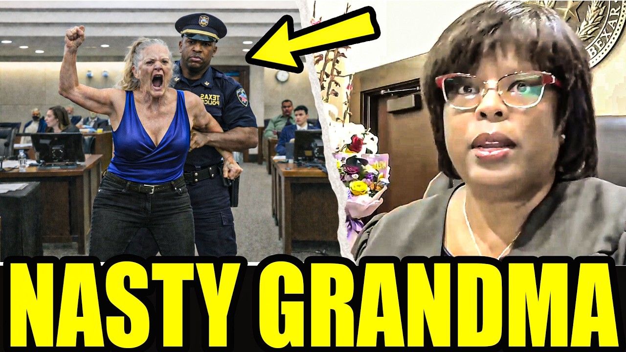 Judge Boyd Faces “NASTY GRANDMA” Who Plays Games in Top 4 Old Defendants in Court