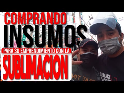¿DÓNDE COMPRAR INSUMOS PARA SUBLIMAR? UN DÍA DE ENSEÑANZA