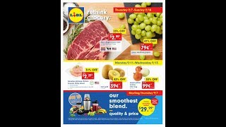 LIDL USA: 07-13.09.2017 WEEKLY AD FLYER