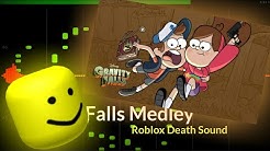 Gravity Falls Theme Song But It Is The Roblox Death Sound - 