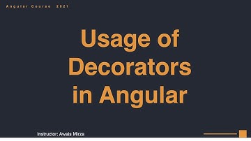 Power of TypeScript Decorator for Angular