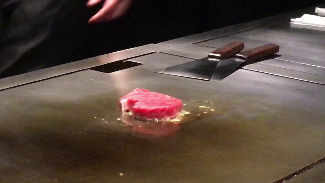 竹彩 壱岐牛ロース鉄板焼き ガーデンテラス長崎 Youtube