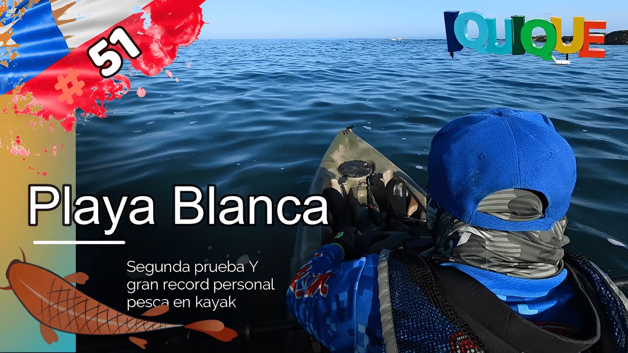 kayak fishing , 2° prueba de video y gran pesca iquique chile🎣🎣🎣🐟🐟😱😱