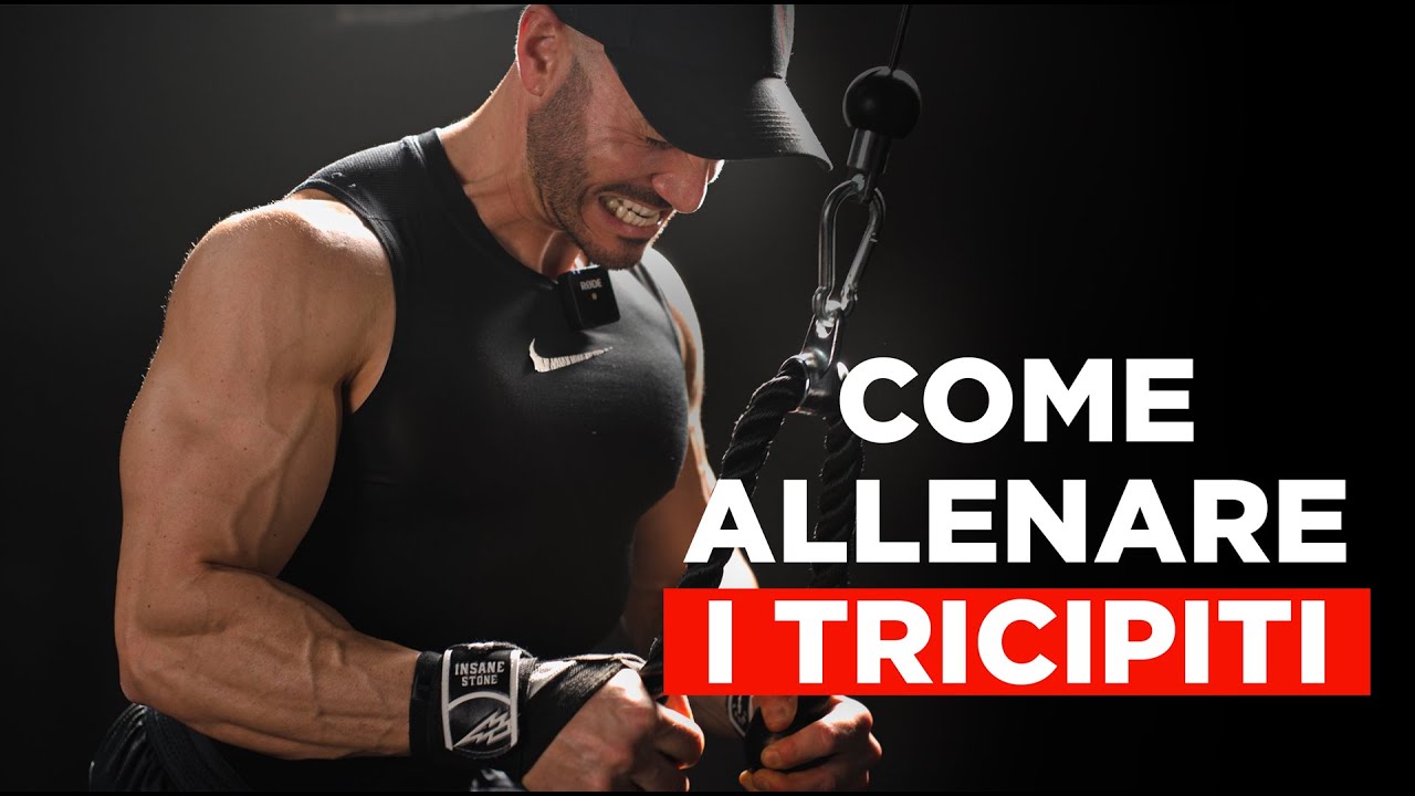 Come allenare i TRICIPITI