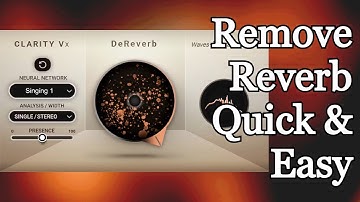 How To Remove & Reduce Reverb & Echo From Vocals Quick & Easy with Clarity Vx DeReverb by Waves