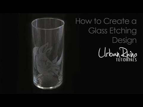 How to Create a Glass Etching Design 