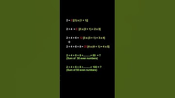 Trick for Finding the Sum of Consecutive Even Numbers #quantitativeaptitudetricks #numbers  #maths