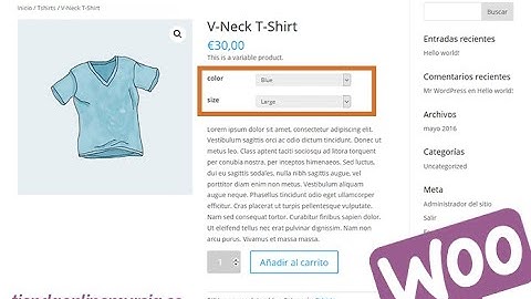 Cómo poner variaciones de producto PRESELECCIONADAS en Woocommerce