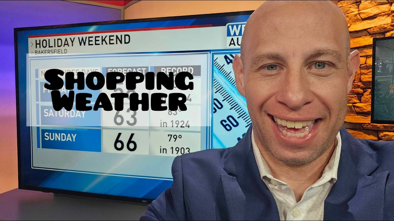 Black Friday Forecast: Foggy, Cloudy, & Chilly - YouTube