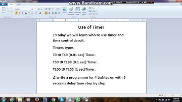 Fatek PLC Timers || How to use timers in fatek #fatek #timer