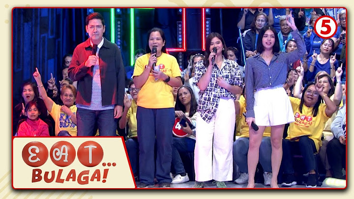 EAT BULAGA | Si Imelda mula Naic Cavite, na-Peraphy!