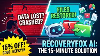 Recover Lost or Formatted Data in Minutes! (WonderFox RecoveryFox AI Tutorial) screenshot 5