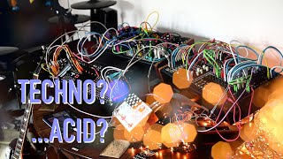 22-06-24 Techno acid techno
Here ive rearranged my case to use ethernet cables to connect between cases rather than long cases. This has the advantage of not having to remember where tonnes of patch points are if i move the gear.
However, ive had to make a few sacrifices and I ran out of appropriately lengthed cables.
-
See more from me at: https://linktr.ee/err.rawr
You can listen to my latest album on your chosen streaming platform by choosing from the options here: https://tr.ee/CQgjrpJWuO
My Bandcamp page is: https://err-rawr.bandcamp.com
#hardware_jams #musicgear #dawless #dawlessjam #musicvideo #ericasynths #modular #eurorack #techno 22-06-24 Techno acid techno