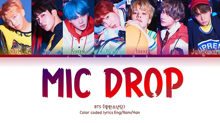 [Full Length Edition] BTS (방탄소년단)- MIC Drop (Steve Aoki Remix) Lyrics [Color Coded Han_Rom_Eng]