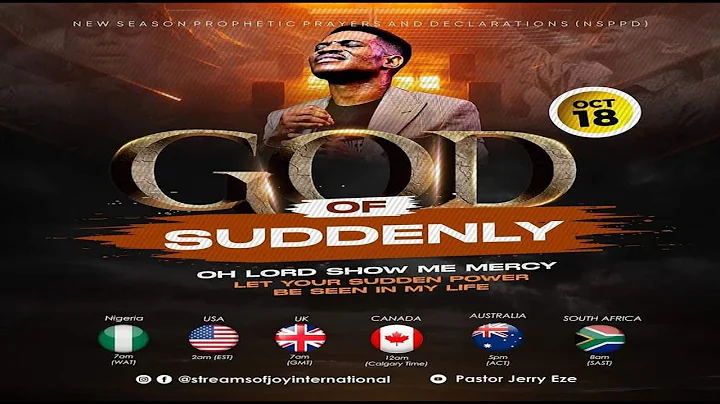 GOD OF SUDDENLY - DAY 3 [OH LORD SHOW ME MERCY] || NSPPD || 18TH OCTOBER 2023