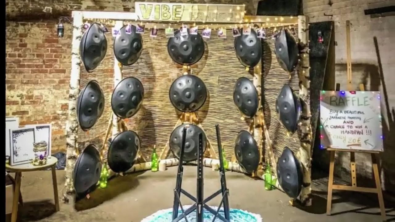 VIBE Handpan - Preparations for a festival