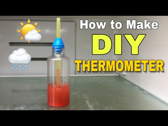 Making A Thermometer – Scoutcraft