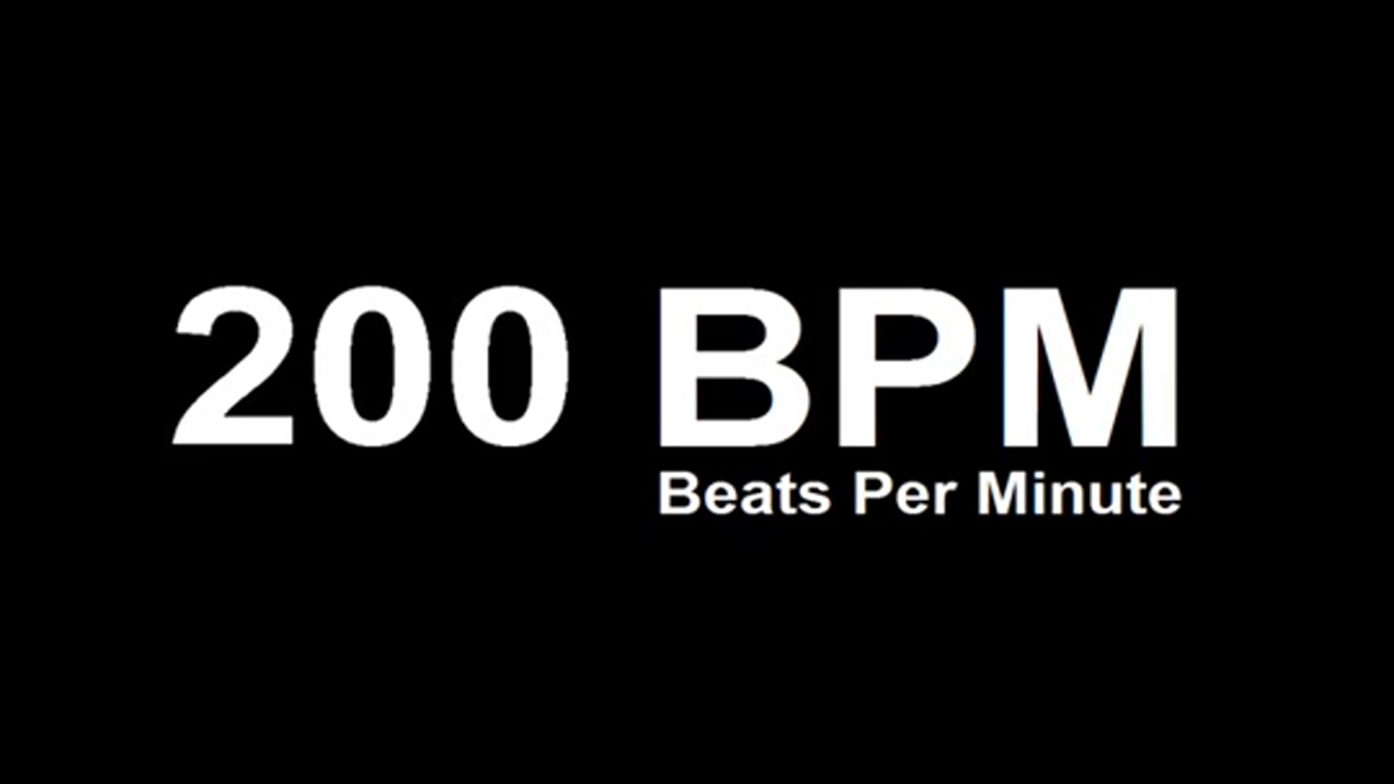 200 bpm metronome