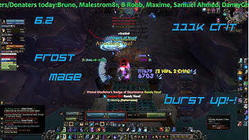 Wow Frost Mage 6.2 Pvp Huge Burst