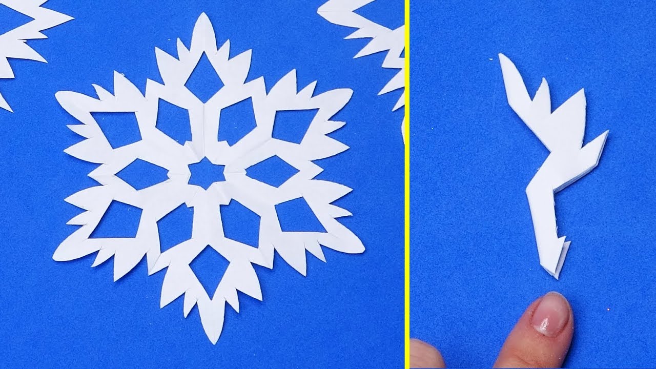 Paper Snowflakes Diy How To Make Paper Snowflakes Diy Snowflakes Paper