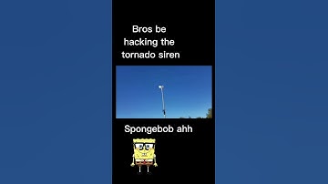 Thumbnail of 🚨 SpongeBob Tornado Siren HACKED?! 🔥😂 (MUST WATCH)