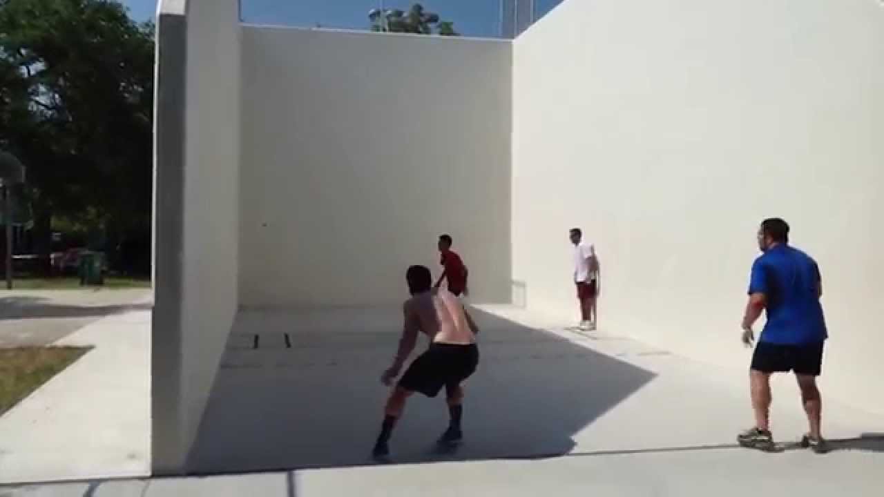 2014 Florida State 3 Wall Handball Tournament YouTube