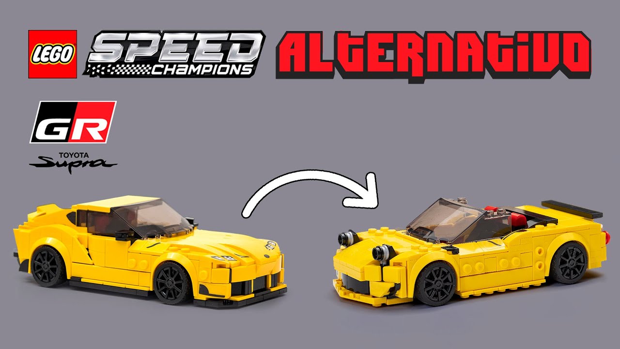 👷🏻‍♂️ [MOC ALTERNATIVO] Lego GR Supra Speed Champions ▷ en