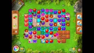 GardenScapes Level 430 no boosters (15 moves)