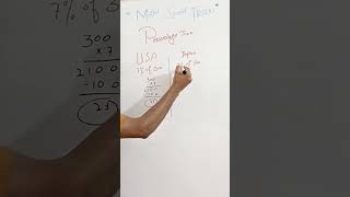 Learn Percentage Tricks Fast | Easy Math Shortcut for Students #PercentageTrick #MathTrick