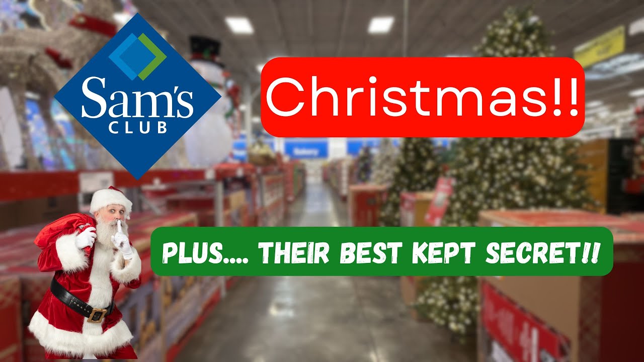 Sam's Club Christmas!! 🎄 Their BEST Kept Secret!! Game Changer!