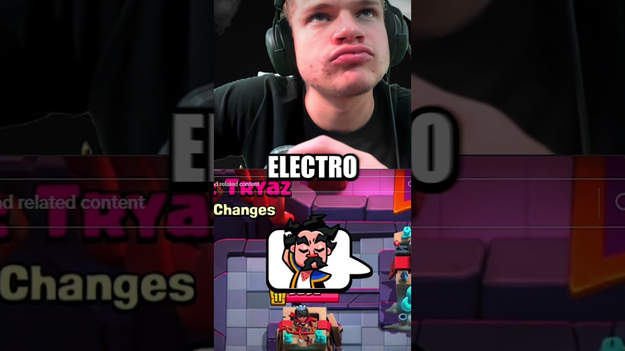 Реакция Jynxzi на 8 новых эмоций Clash Royale! 🤯🔥