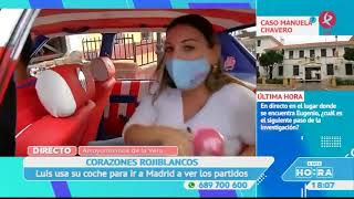 Corazones rojiblancos en Arroyomolinos de la Vera | A esta hora
