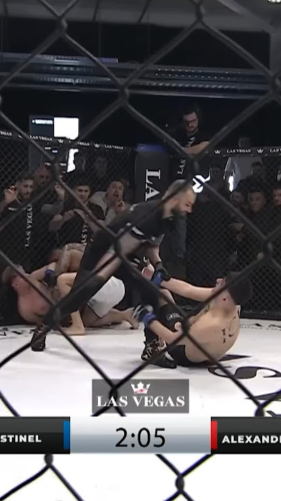 MMA ref puts cage intruder in check with a SLAP 🎥 @RFXmma
